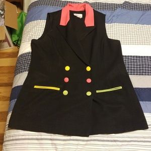 🐶🐶🐶Vintage Neon Vest